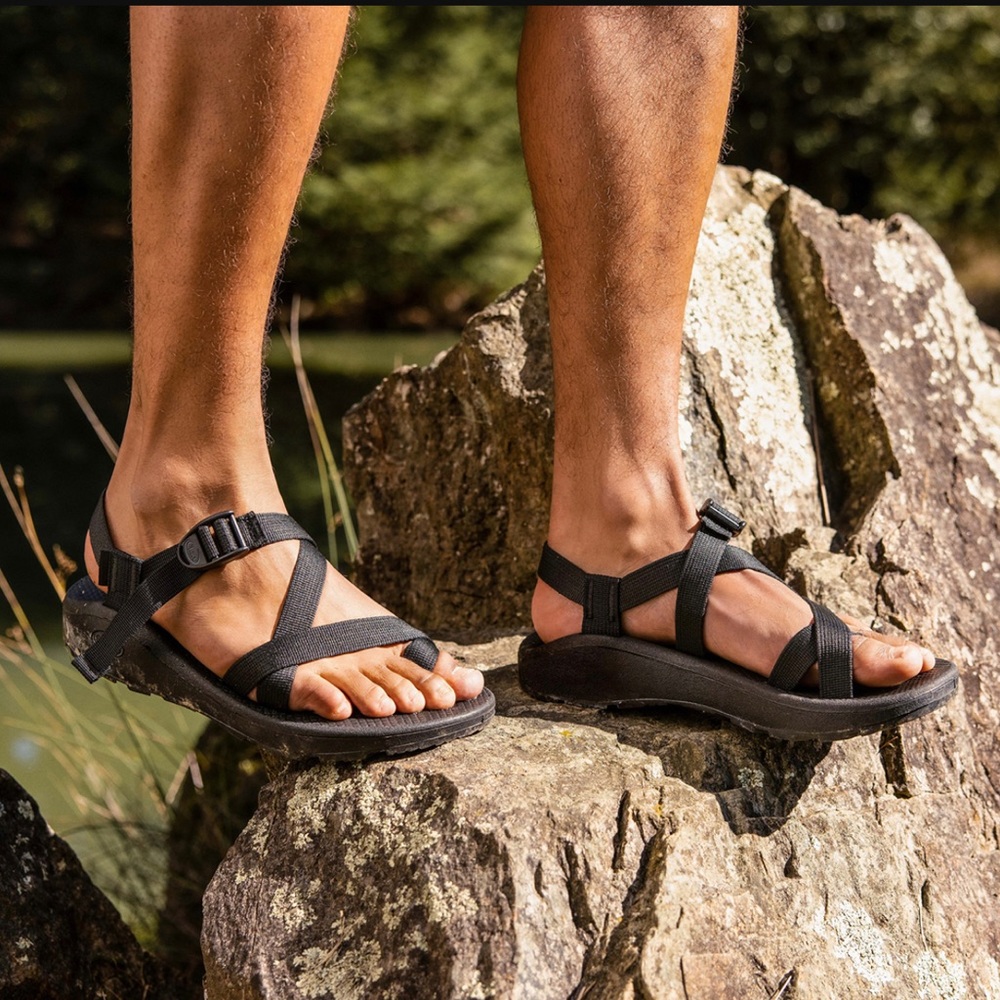 Men’s black Chacos size 9